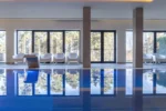 Espaço de spa com piscina interior Pena Park Hotel em Ribeira de Pena