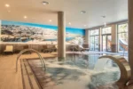 Vila Gale Serra da Estrela piscina interior com hidromassagem em Manteigas